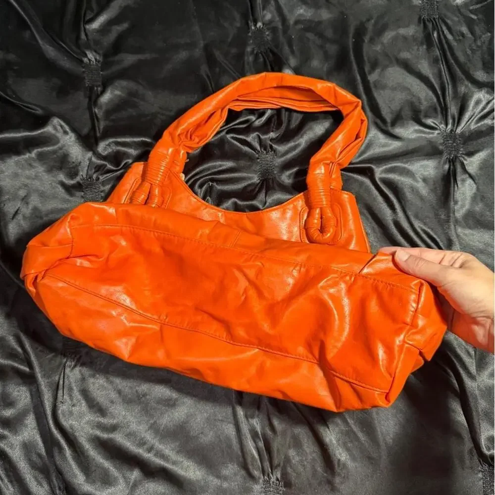 Lulu orange faux